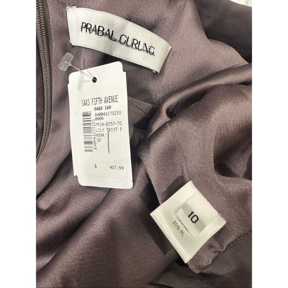 Prabal Gurung Lily Twist Front Midi-Dress US 10 $1095 - Picture 10 of 10